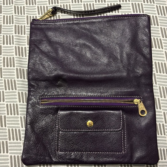 Mulberry Est. 1971 Purple Wristlet Pouch - Excellent condition - Picture 3 of 5